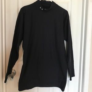High neck men's long sleeve