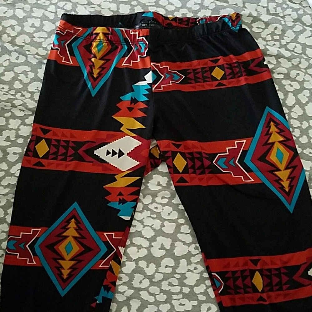 Aztec leggings