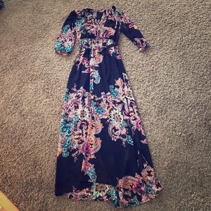 Express maxi dress, size medium