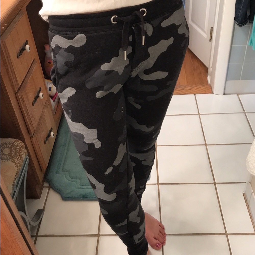 Camouflage sweatpants