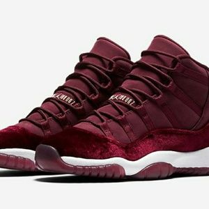 Retro 11 Heiress Maroon Jordans