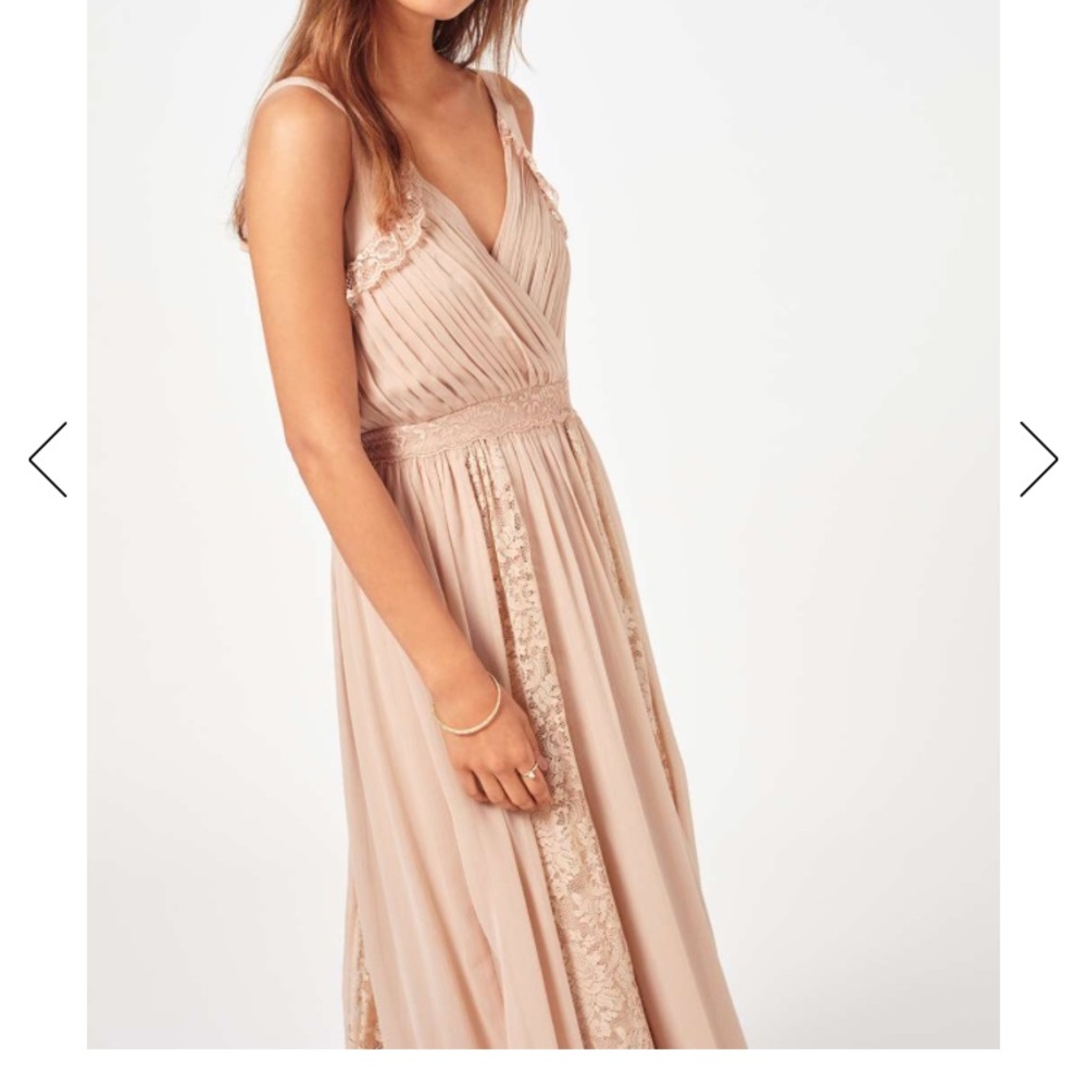 Tan lace maxi