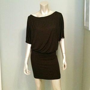 NWOT Go Couture Blouson Jersey Dress