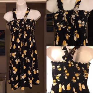 HOLD juicy lemon dress