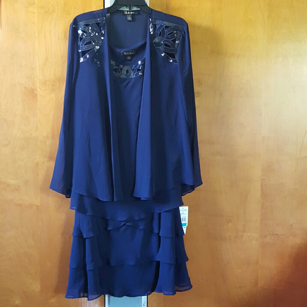 NWT Mother of Bride/Groom Gorgeous Formal Dress!