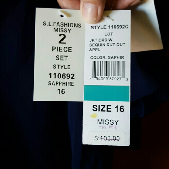 NWT Mother of Bride/Groom Gorgeous Formal Dress! - Picture 6 of 6