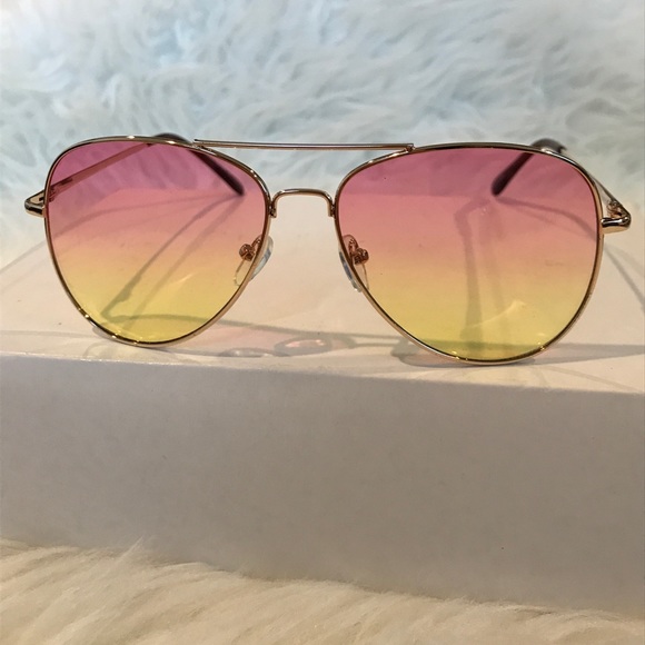 Ombré sunnies Pink & Yellow - Picture 3 of 8