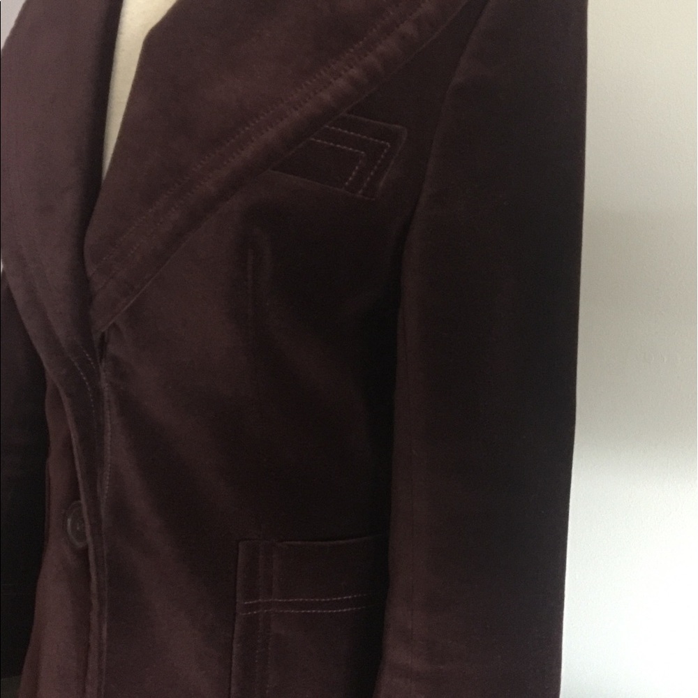 Velvet blazer - Picture 2 of 2