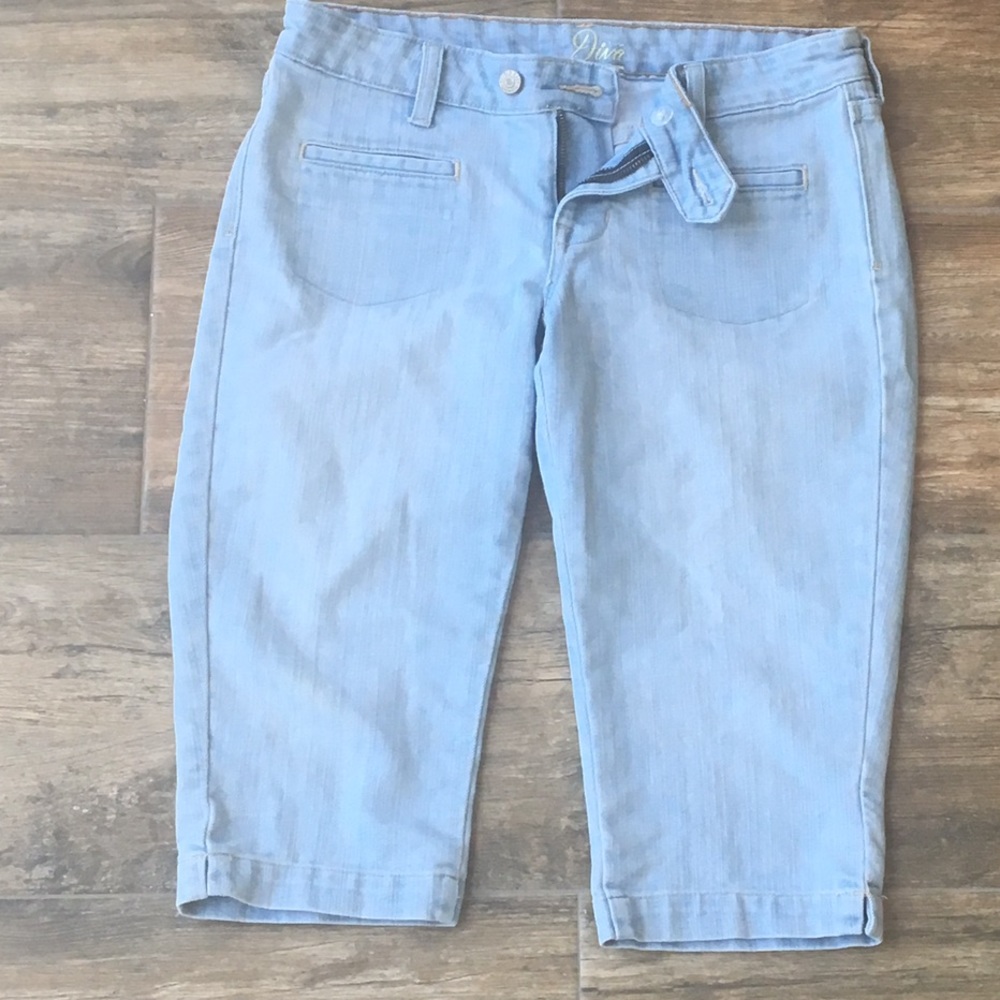 Old Navy "The Diva" denim Bermuda shorts