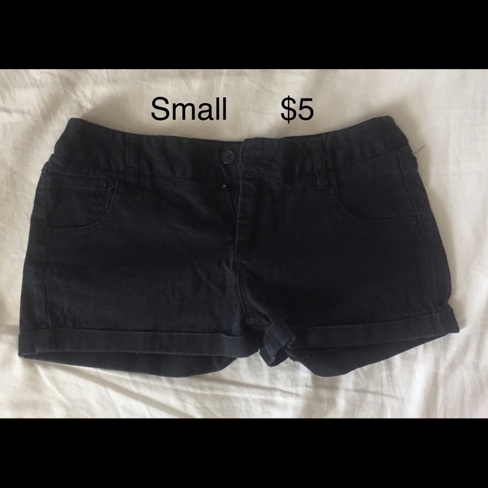 Black Shorts.
