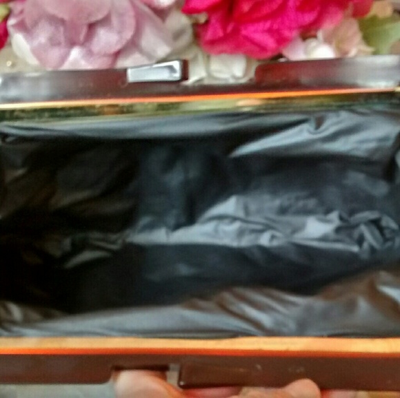 Vintage Tapestry Clutch Purse - Picture 5 of 5