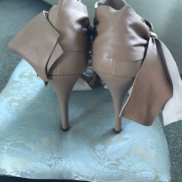 Ballerines Nine West Boutique 9 - Taille US 6 - Orange Cuivre Pailleté - Bout Rond - État Excellent