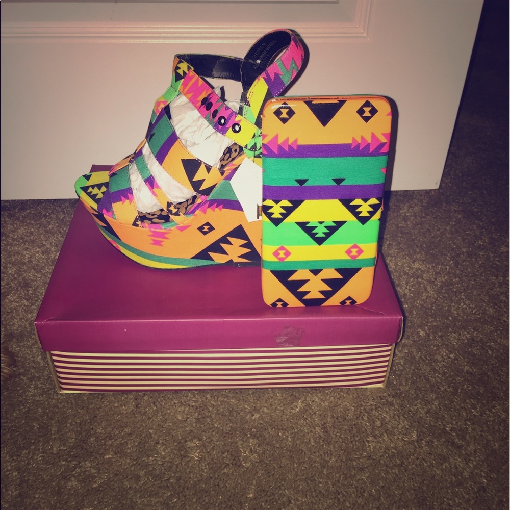 Multi Colored shoes very beautiful shoes