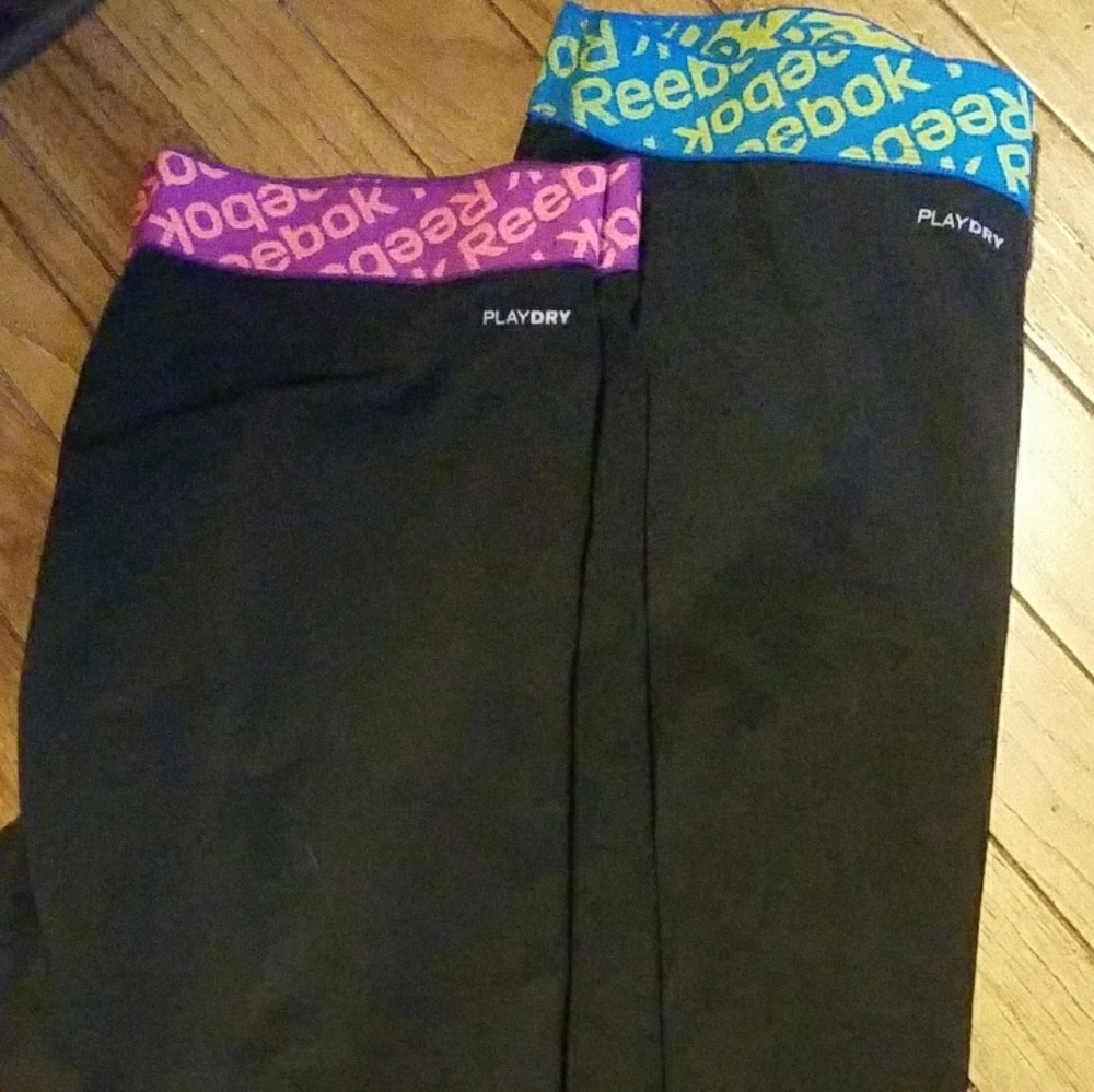 Reebok capris play dry