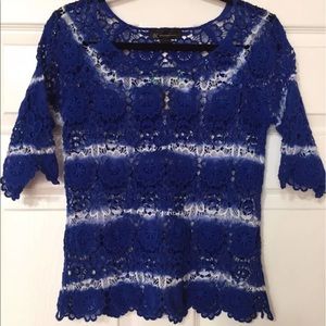 ✨SALE✨🆕INC International Concepts Crochet Sweater