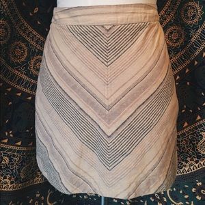 Free People Patterned Chevron Mini