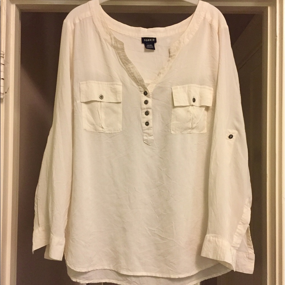 Challis Pullover Top
