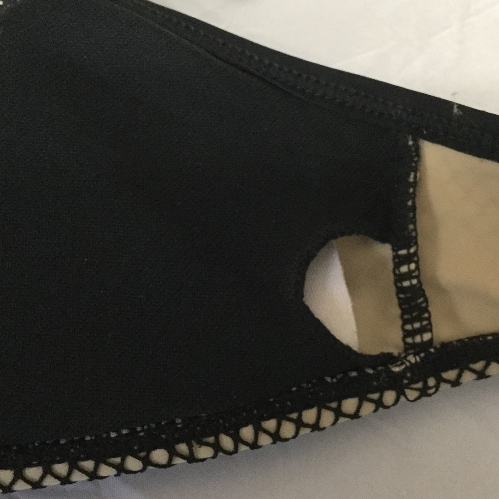 👙Tan & Black Bathing Suit Set 😎 - Picture 3 of 4