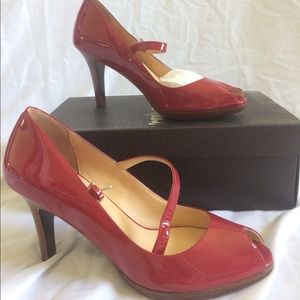 Cole Haan Patent Leather Heel