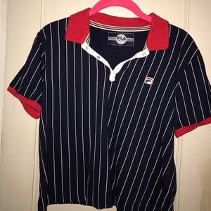 FILA Vintage 70s style Crop Tee