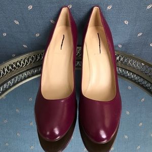 New JCrew Mona leather pumps size 9.5