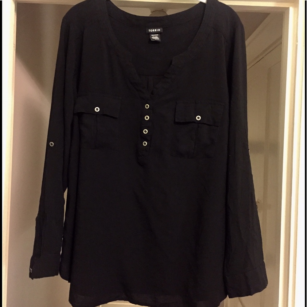 Challis Pullover Top