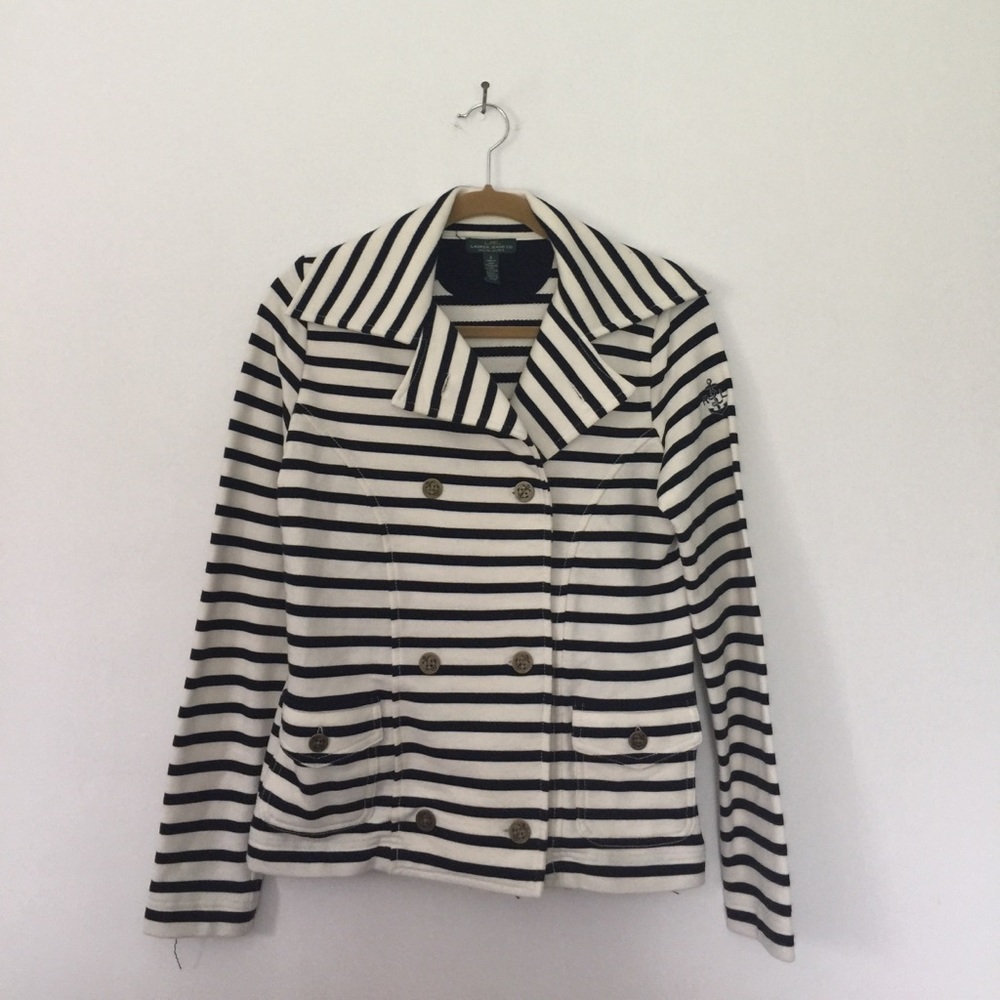Ralph Lauren nautical sweater jacket