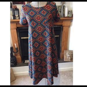 LuLaRoe Carly XXS butter legging tshirt dress
