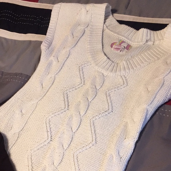 Ivory sweater short sleeved - Picture 1 of 1