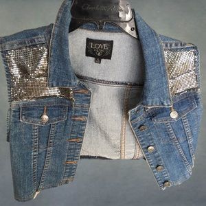Love Culture Sequenced Jean Vest