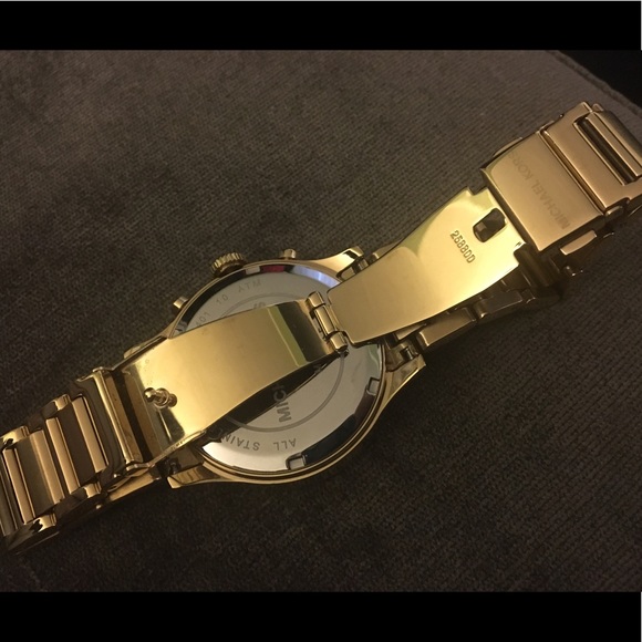 Michael Kors gold and turquoise watch - Picture 4 of 5