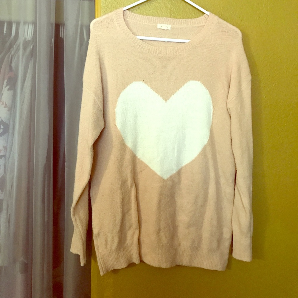 Heart sweater