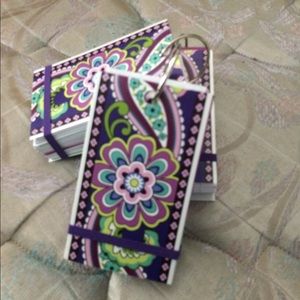 Vera Bradley Heather index cards