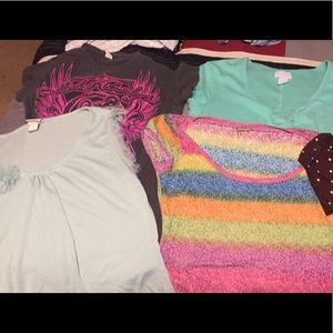 Lot of four shirts size med.