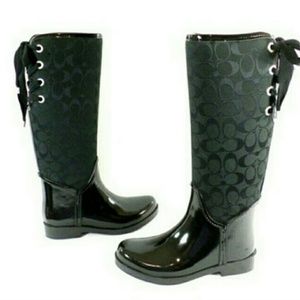 Coach Tristee black boots