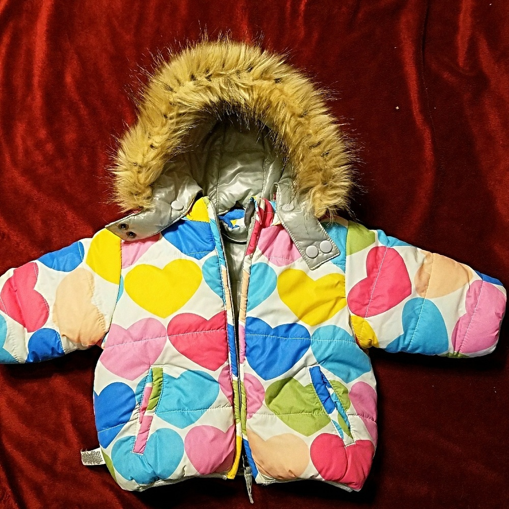 6-9 Month girl reversible jacket