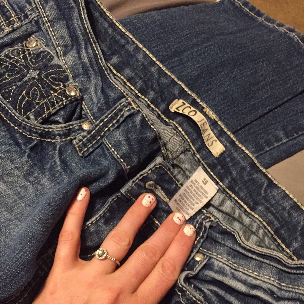 ZCO jeans.  Very good condition no flaws.