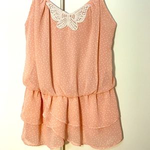 LC Lauren Conrad Butterfly Top Size XS