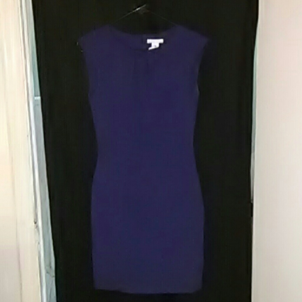 H&M blue short blue dress