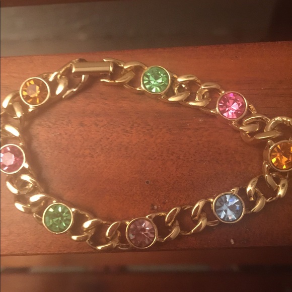 Beautiful Gold plated Sterling Silver bracelet - Picture 1 of 2