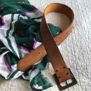 VTG 70's ✌🏻🌻💜 Leather Belt | Size Small