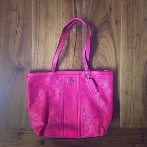 Pink COACH bag