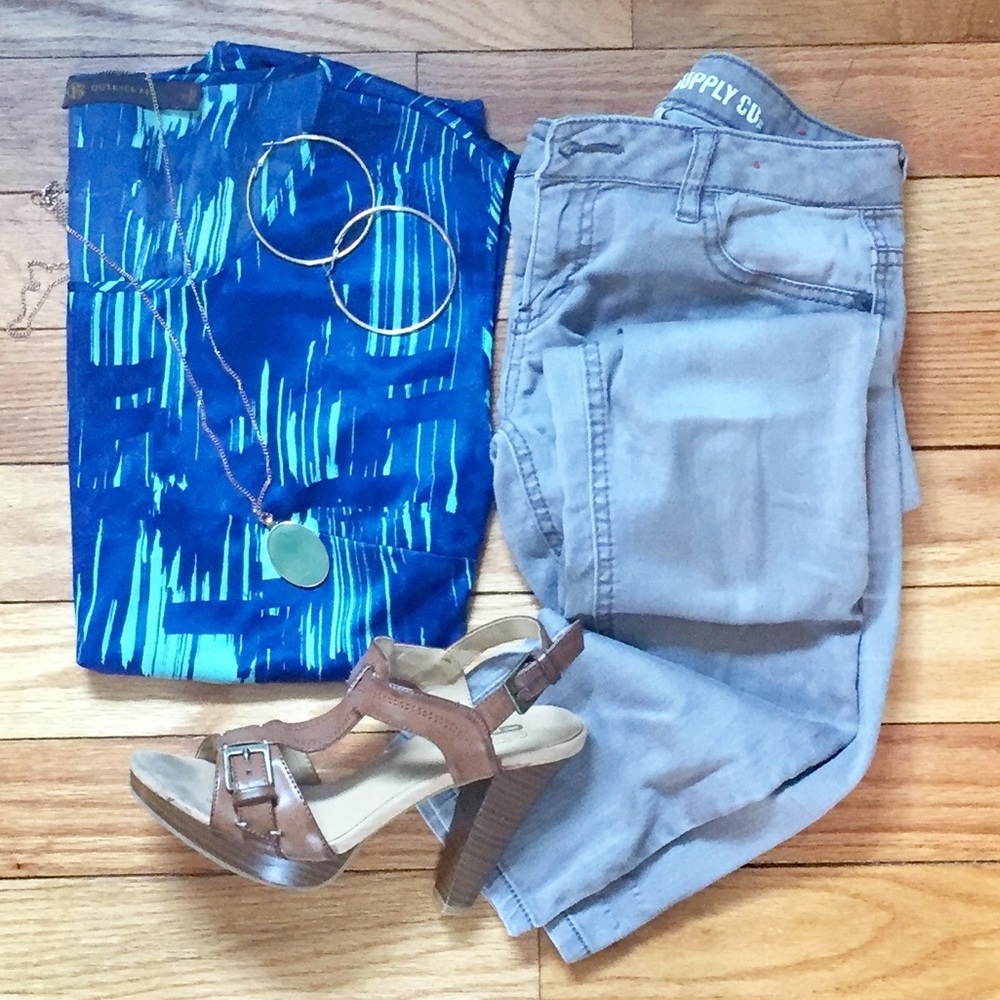 Outback Red Silky Top