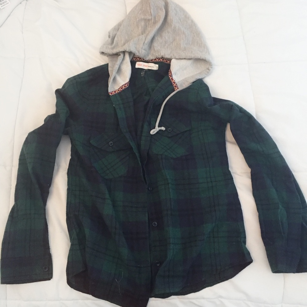 Hooded Flannel