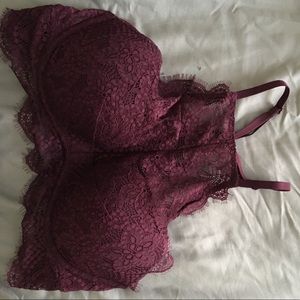 High-neck Victoria's Secret PINK push-up bra