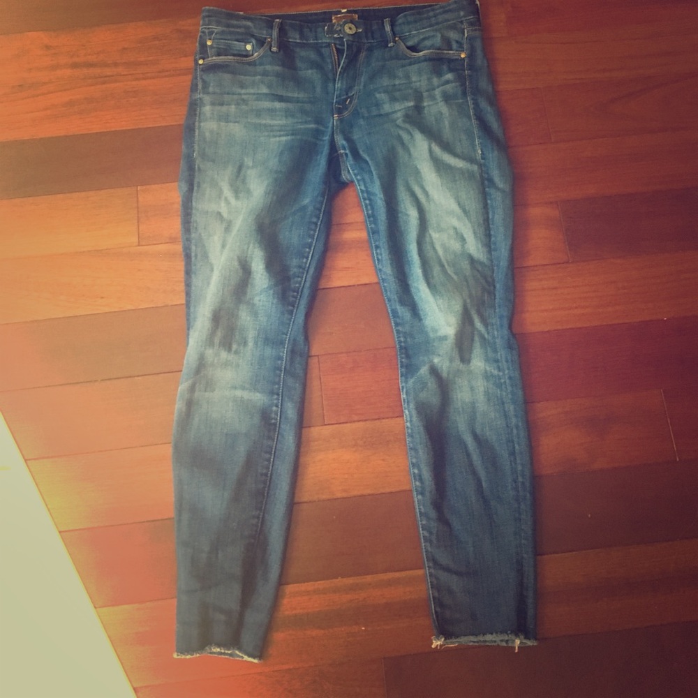 MOTHER frayed jeans size 30