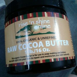 Raw cocoa butter