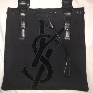 YSL Canvas Tote