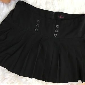 Black torrid Pleated Style Plus Size Skirt