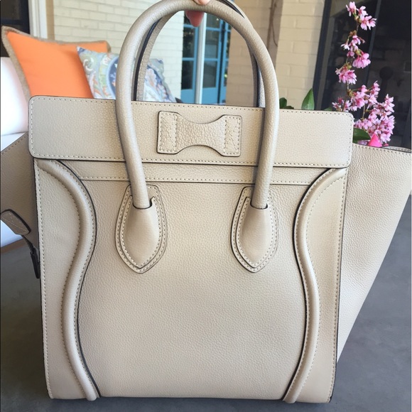 Celine Dune Mini Luggage Calfskin tote- Authentic - Picture 2 of 8